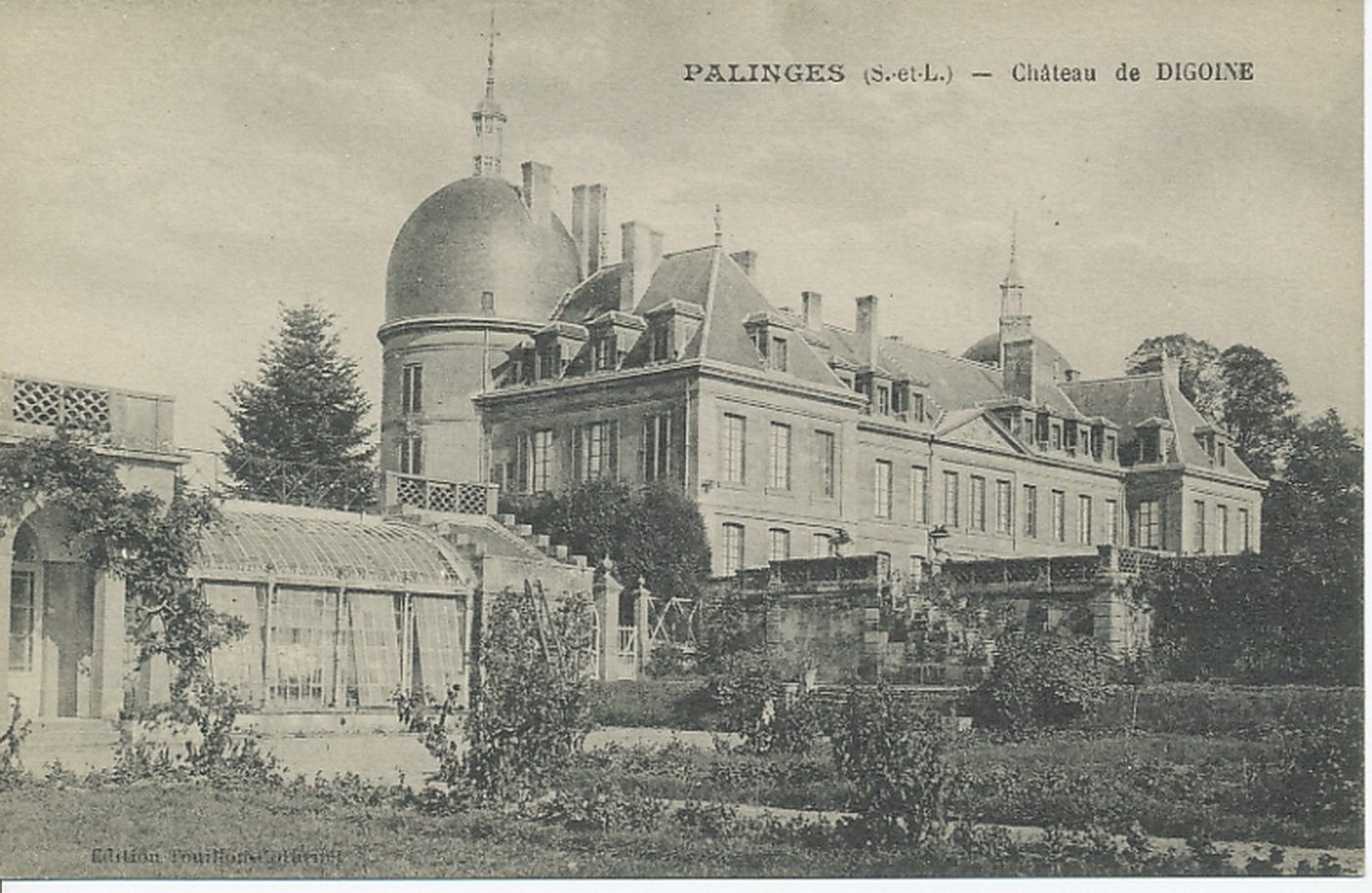 Palinges. Château de Digoine.
