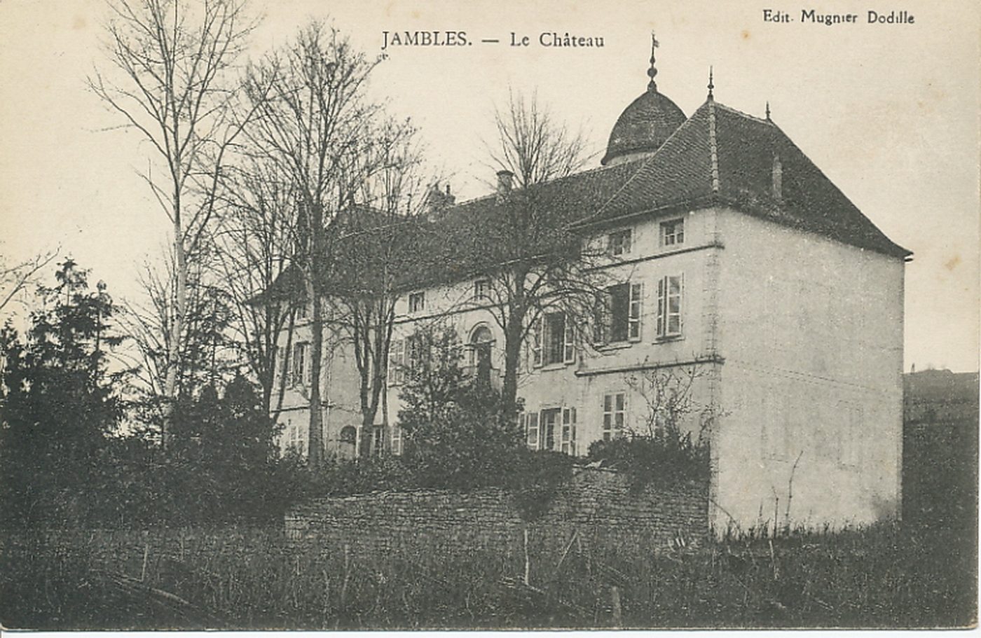 Jambles. Le château.