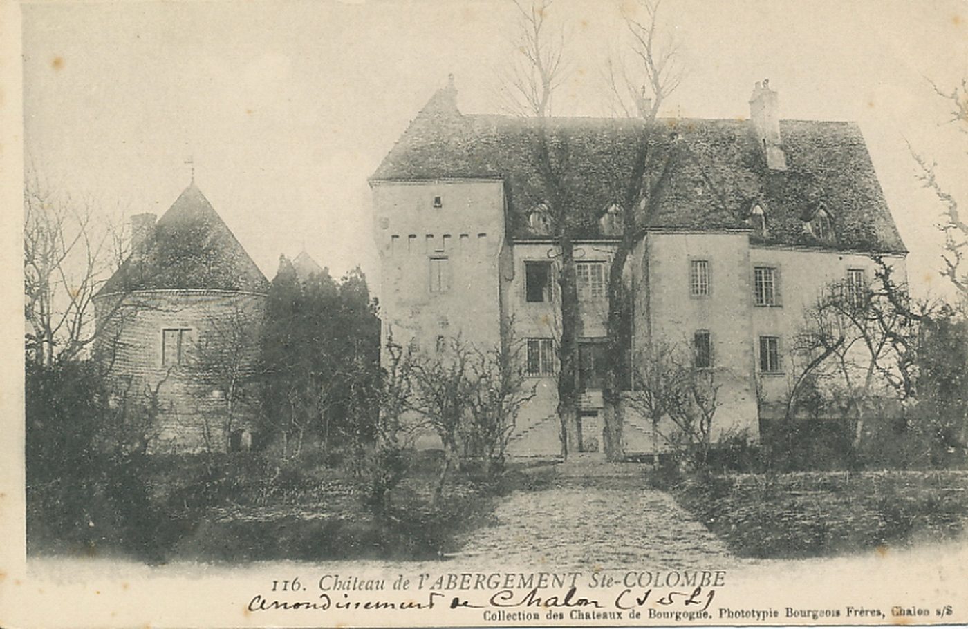 Château de l'Abergement-Sainte-Colombe.
