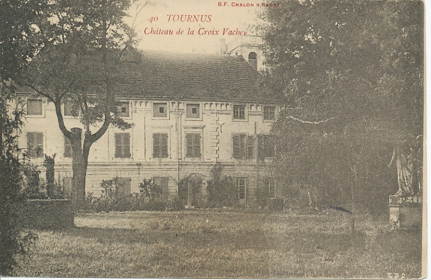Tournus. Château de la Croix Vachey.