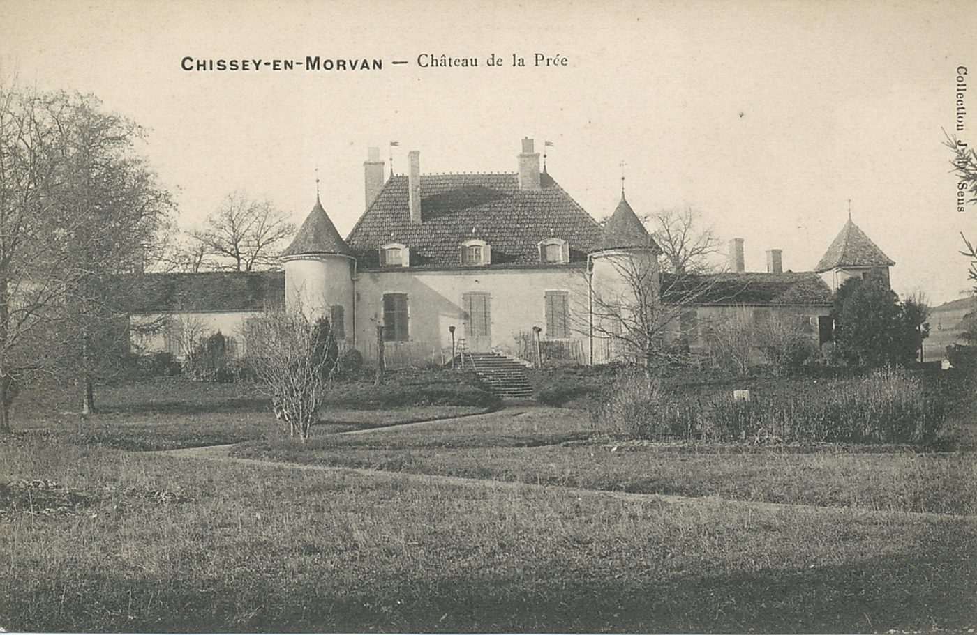 Chissey-en-Morvan. Château de la Prée.