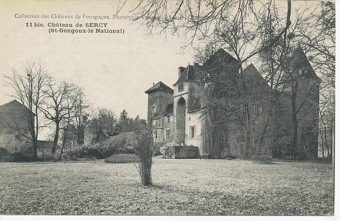 Château de Sercy (Saint-Gengoux-le-National).