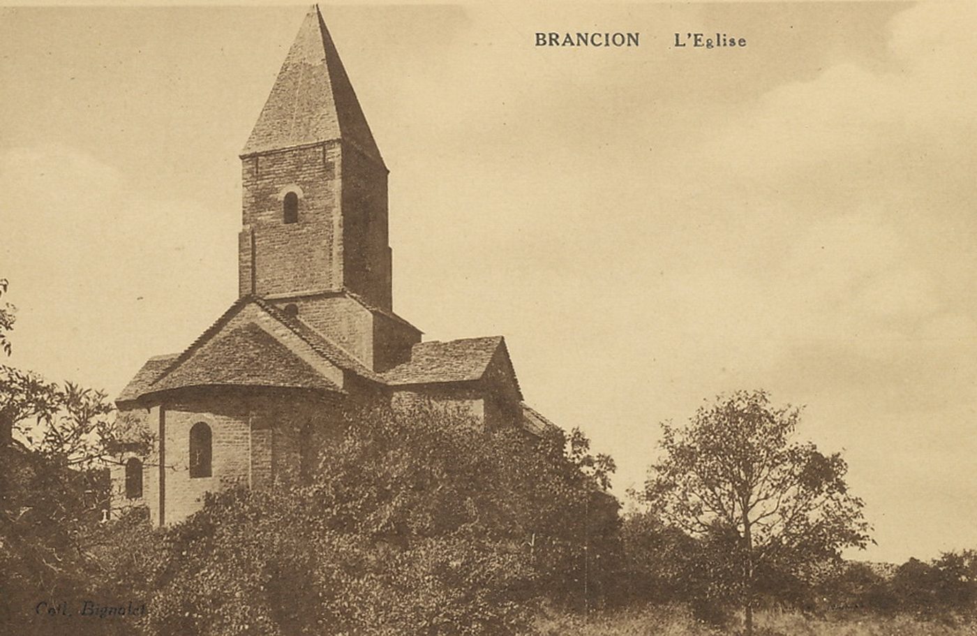 Brancion. L'église.