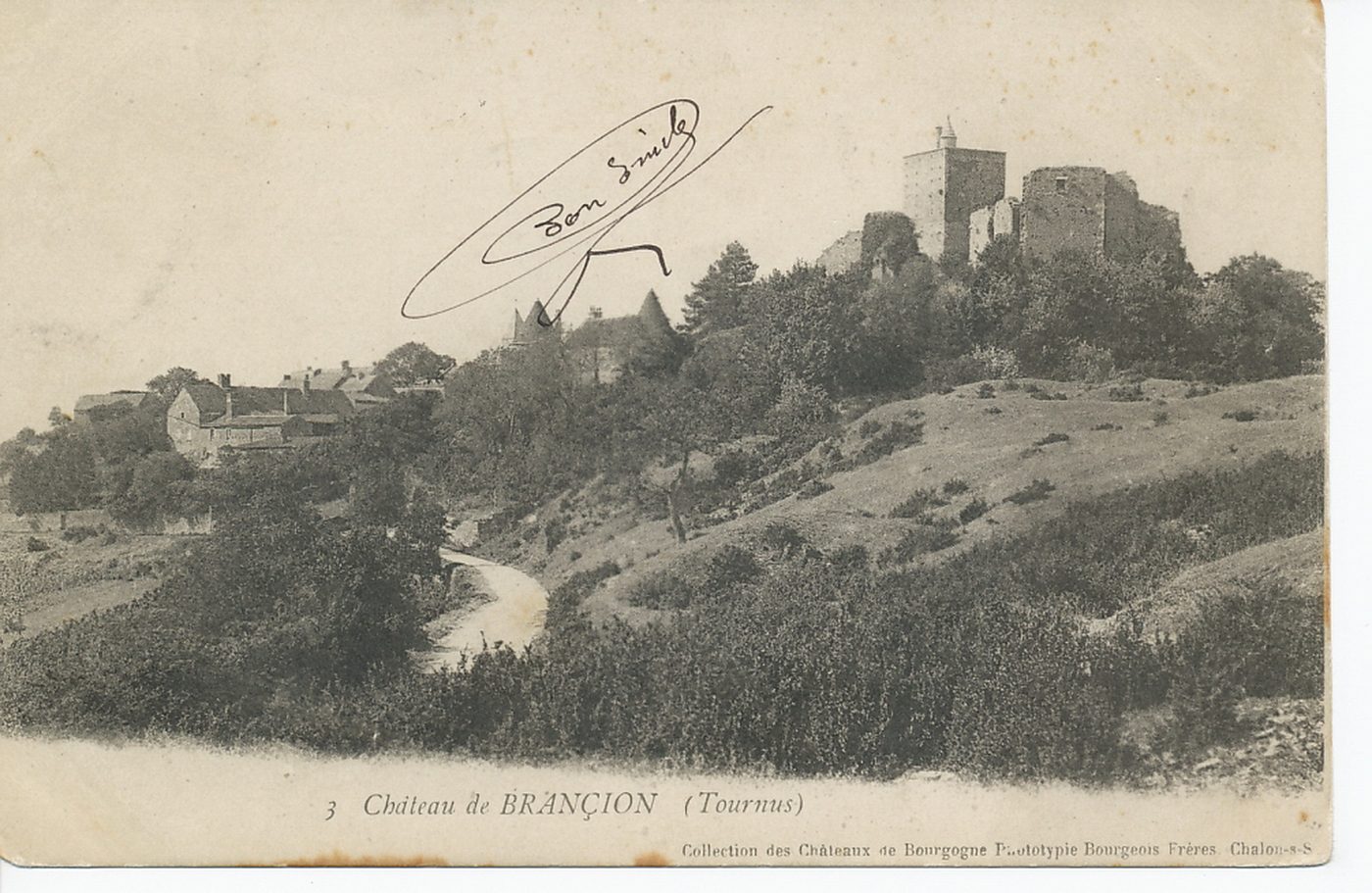 Château de Brancion (Tournus).