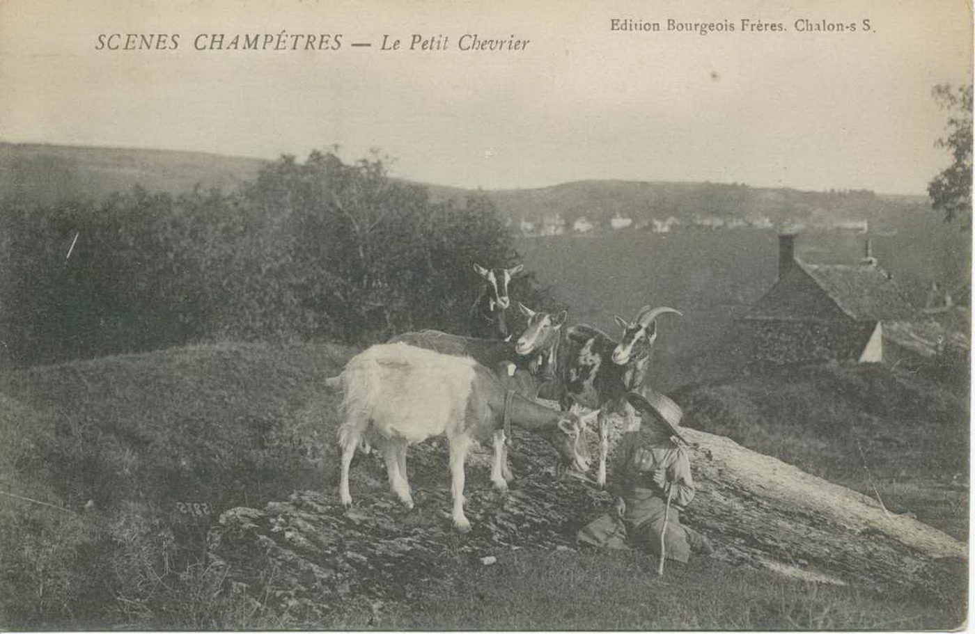 Scènes champêtres. Le petit chevrier.