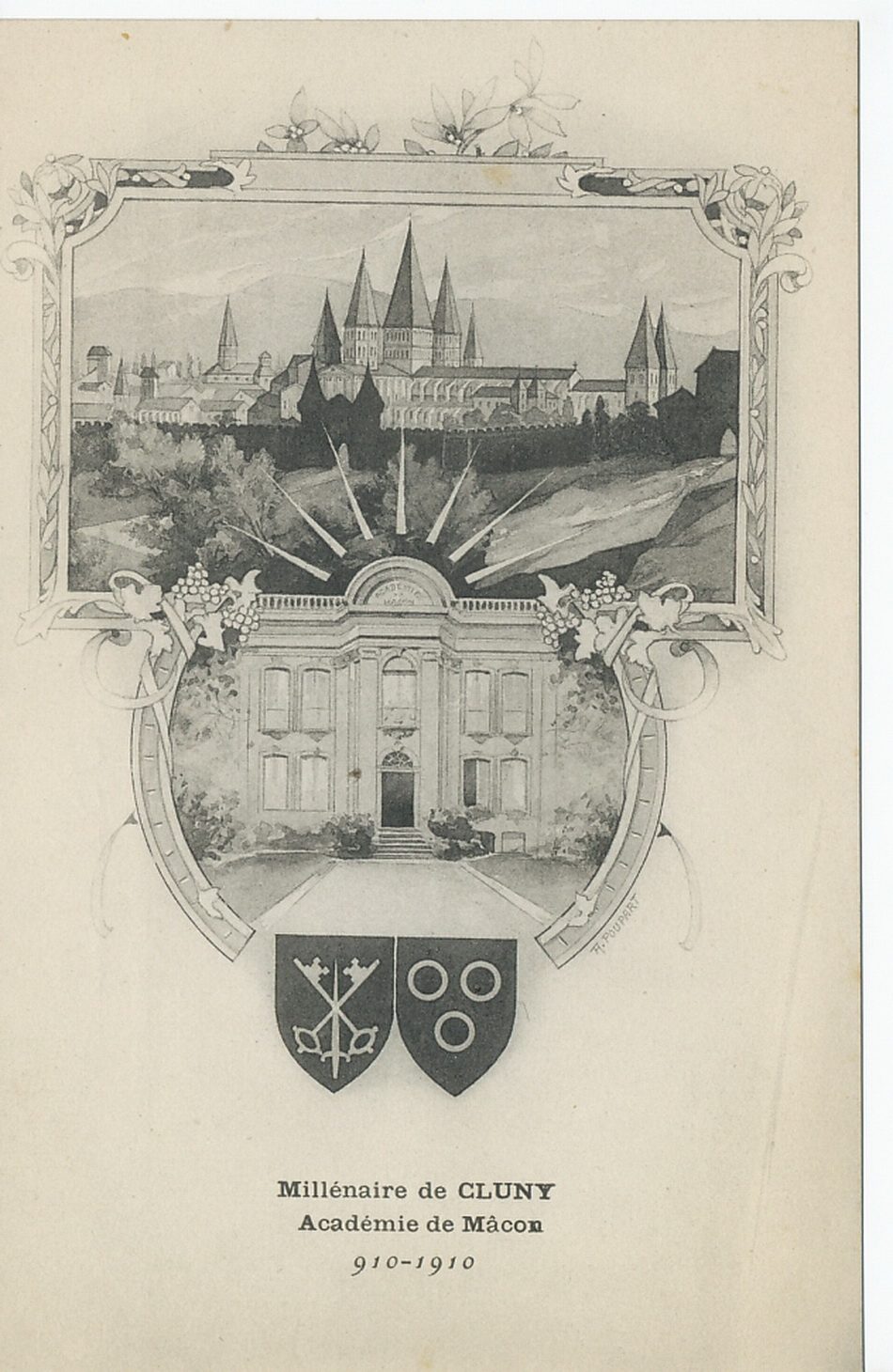 Millénaire de Cluny. Académie de Mâcon, 910-1910.