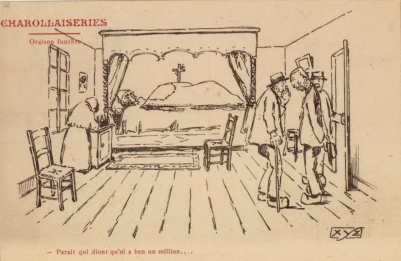 Charollaiseries : Oraison funèbre.