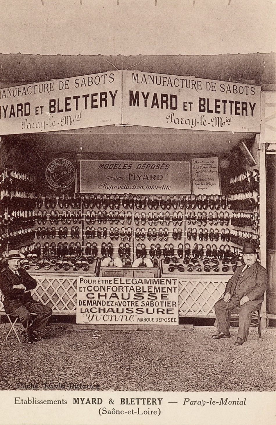 Paray-le-Monial. Etablissement Myard et Blettery.