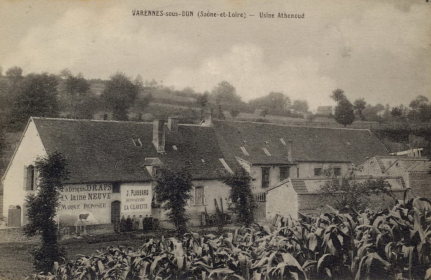 Varennes-sous-Dun. Usine Athenaud.