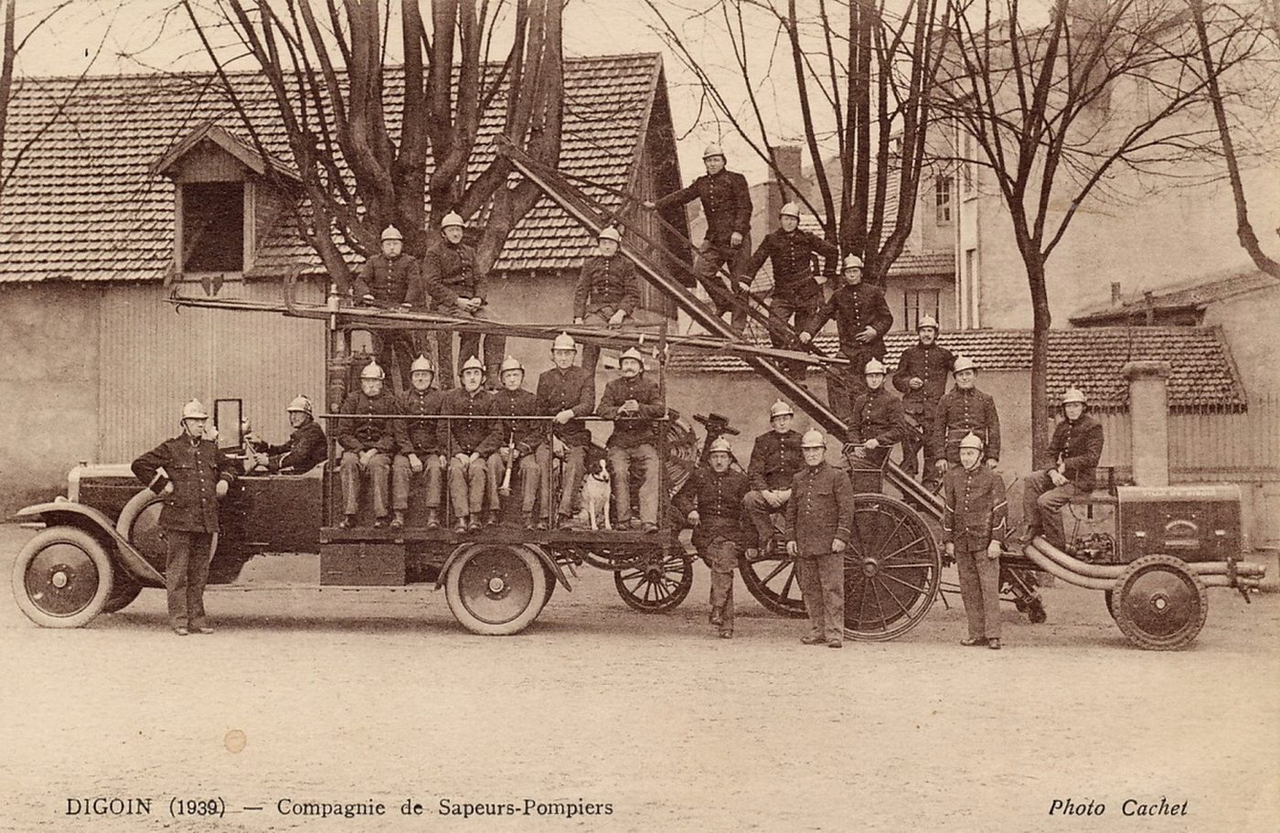 Digoin. Compagnie de sapeurs pompiers.