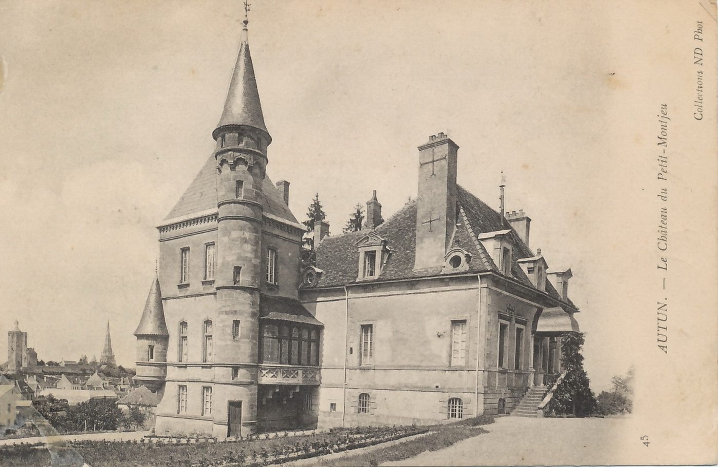 Autun. Le château du Petit Montjeu.