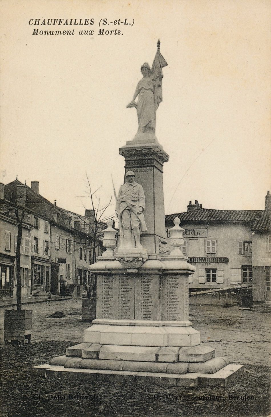 Chauffailles. Monument aux morts.
