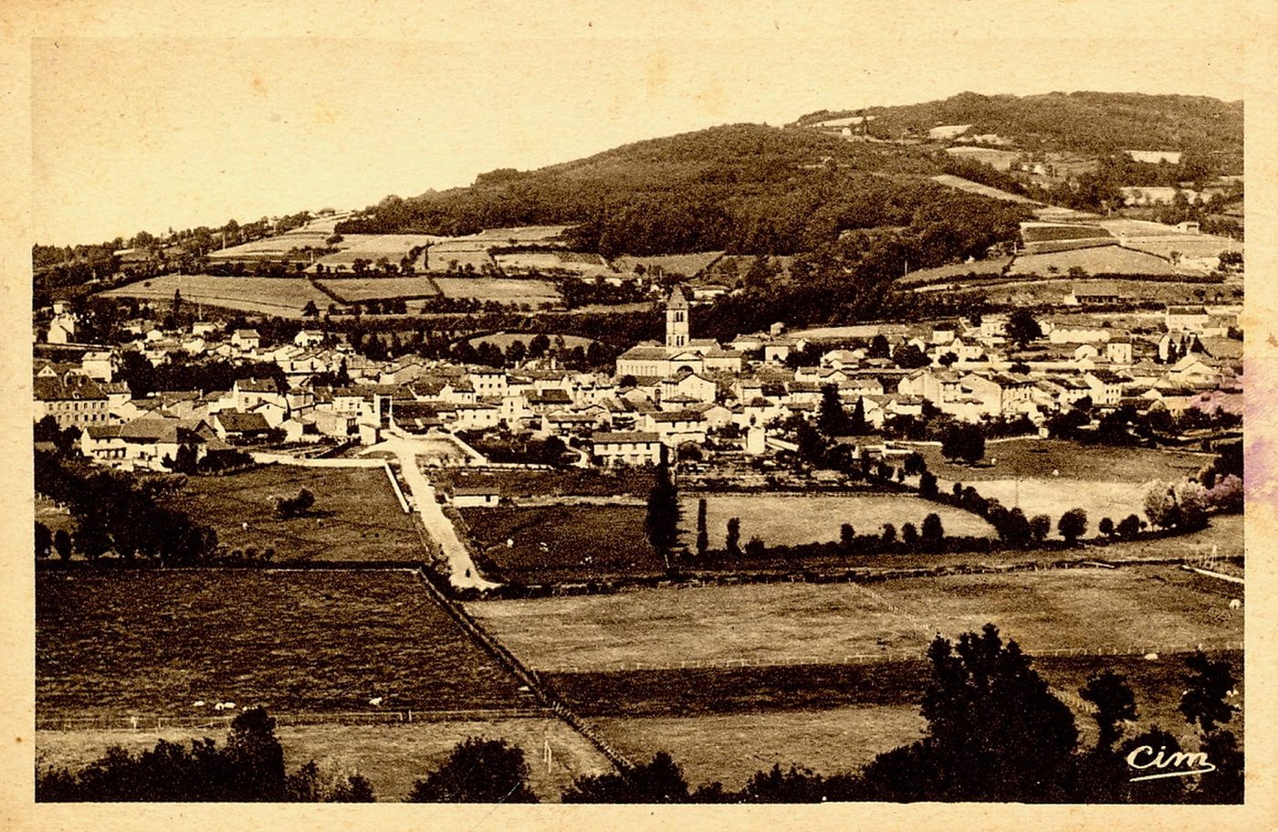 Chauffailles. Vue générale.