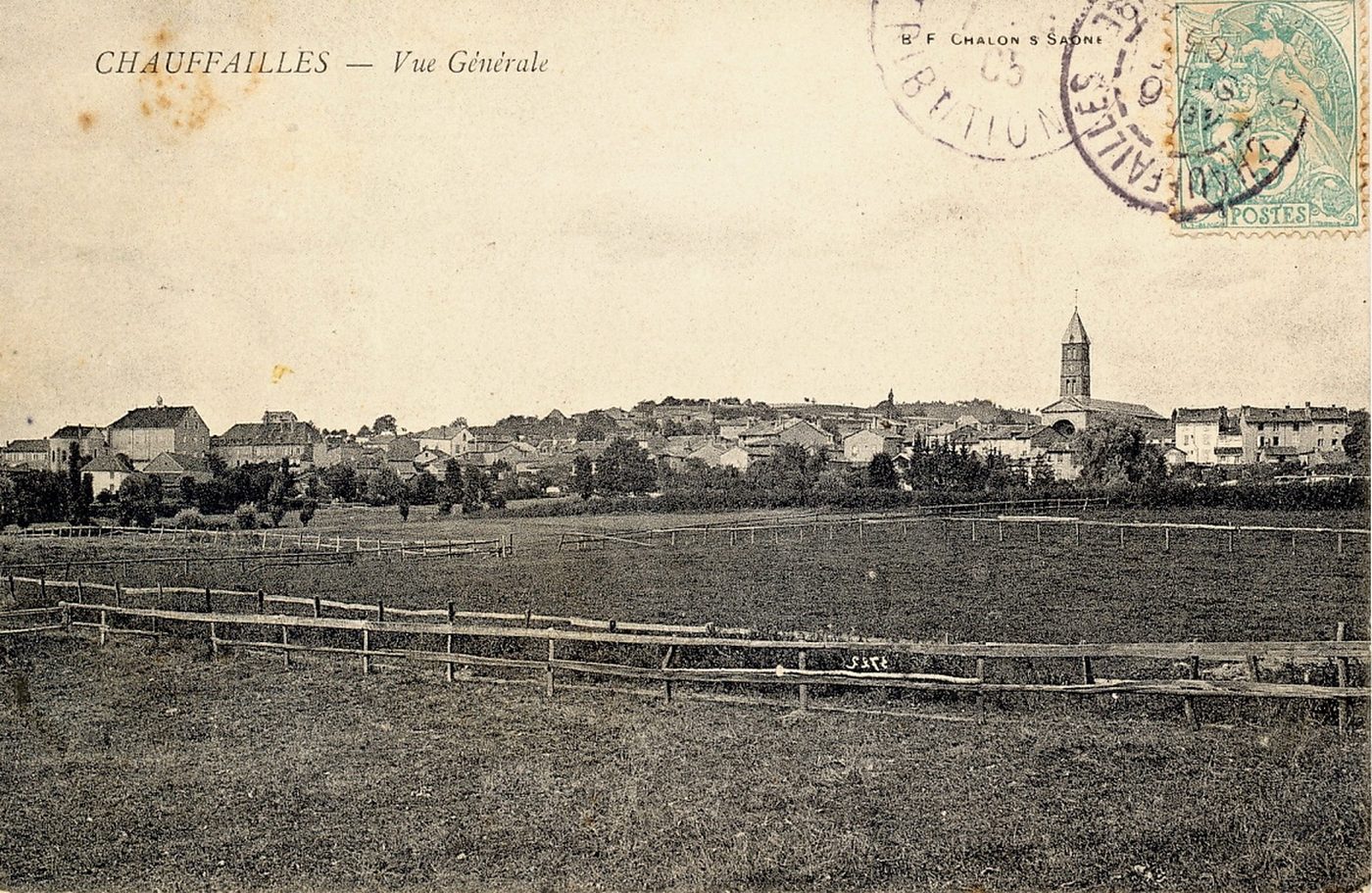 Chauffailles. Vue générale.